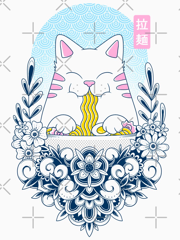 Ramen Cat by GODZILLARGE