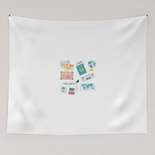 Item preview, Travel Aesthetic Sticker Pack designed and sold by ashleyherkie.