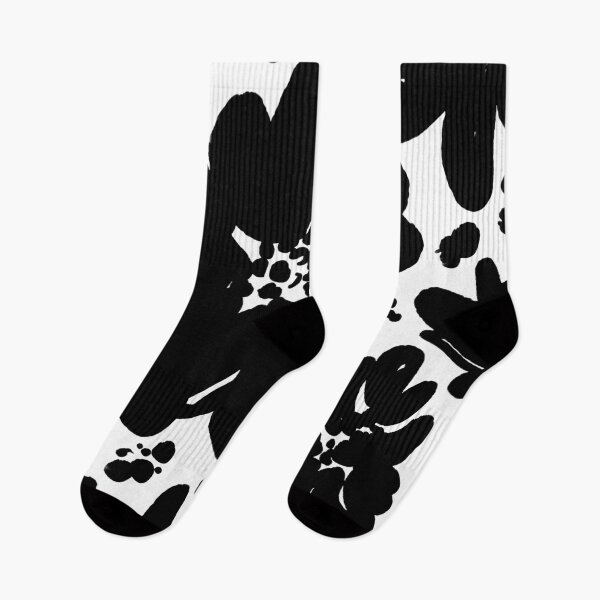 Item preview, Black ink blooms designed and sold by Ilze Lucero.