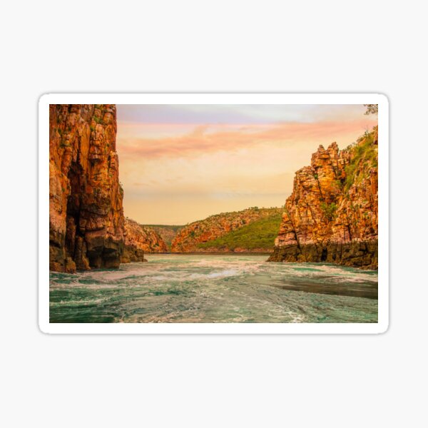 Horizontal Falls Sticker