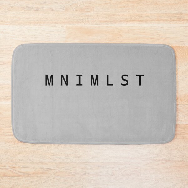 Item preview, Minimalist clothing shirt, minimalist gifts, minimal design missing letters designed and sold by Optimisticink.
