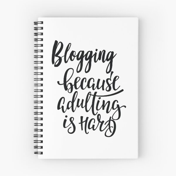 Item preview, Blogging Because Adulting Is Hard designed and sold by ProjectX23.