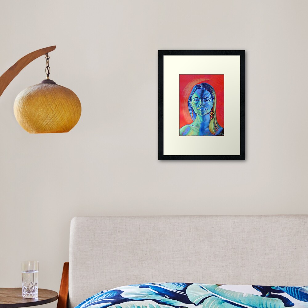 Item preview, Framed Art Print designed and sold by BlueStarseed.