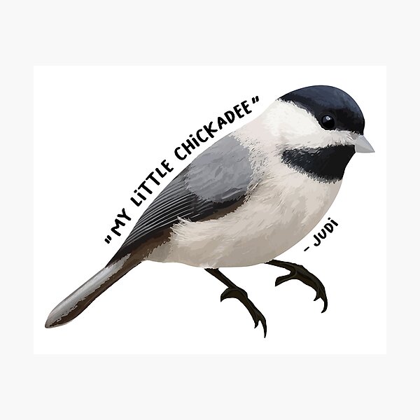 Item preview, My Little Chickadee - Judi UWEC designed and sold by mynameisliana.