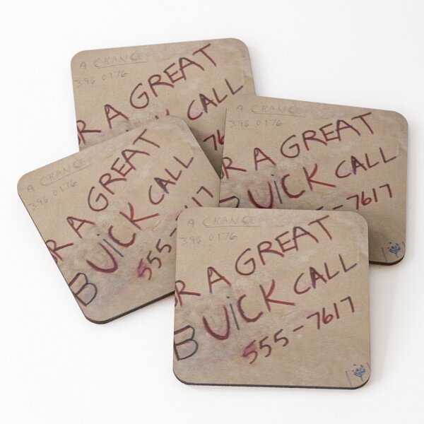For a great Buick call Coasters (Set of 4)