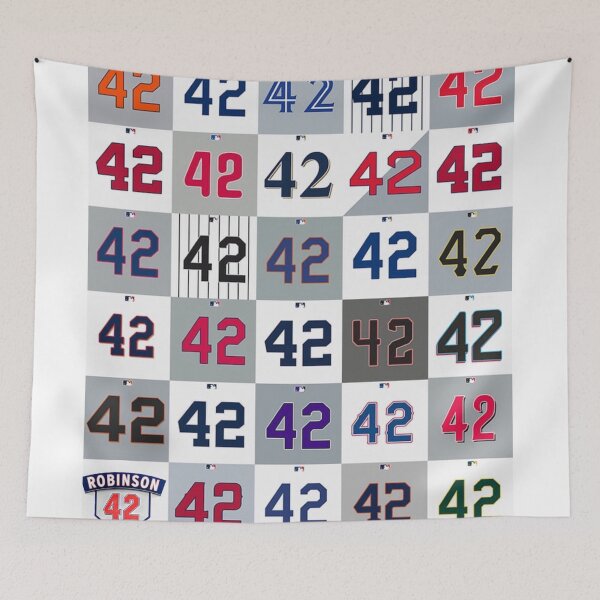 Item preview, LIMITED DESIGN: Jackie Robinson - Retired 42 designed and sold by MoreAwesomeTees.