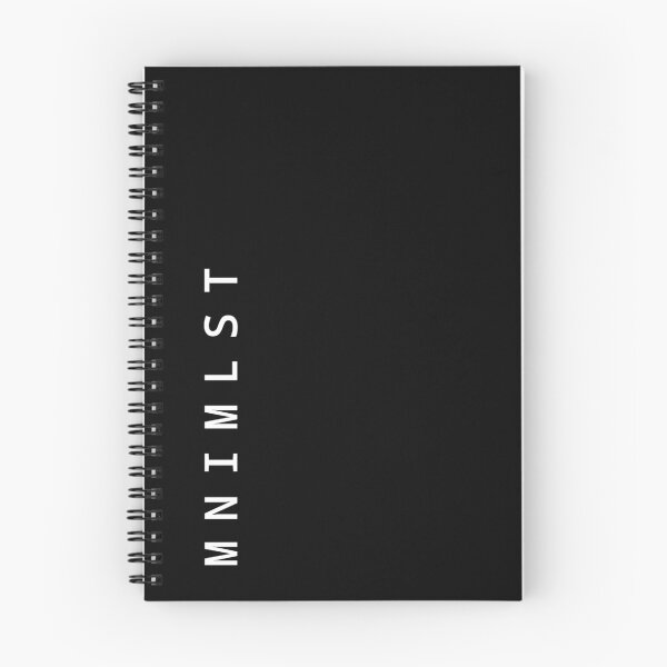 Item preview,  Minimalist shirt, minimalist gifts, minimal design missing letters on black designed and sold by Optimisticink.