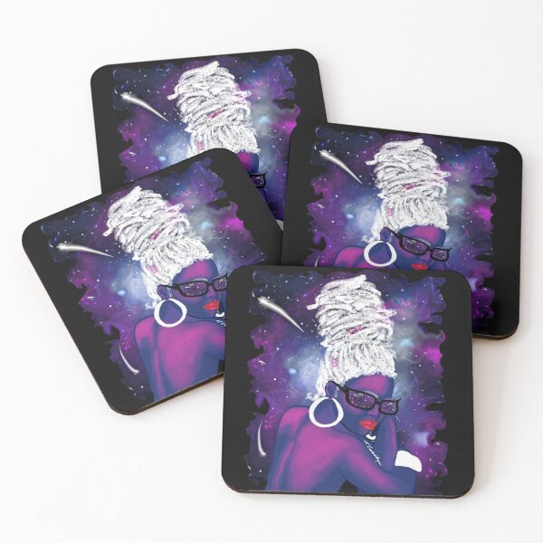 Item preview, She is the Universe, natural hair, locs, dreadlocs designed and sold by T Kimberlyn.