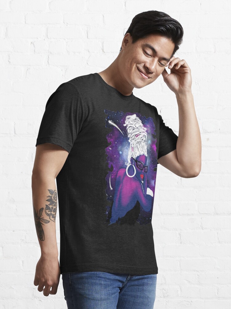 Alternate view of She is the Universe, natural hair, locs, dreadlocs Essential T-Shirt