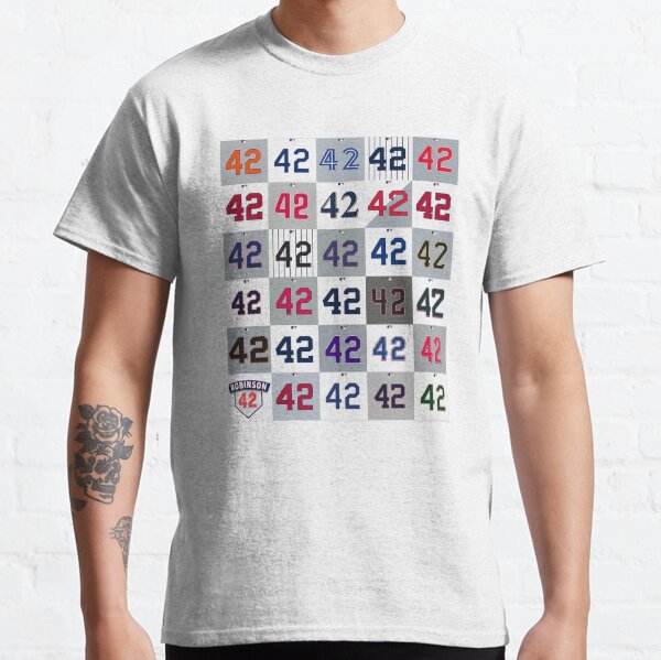LIMITED DESIGN: Jackie Robinson - Retired 42 Classic T-Shirt