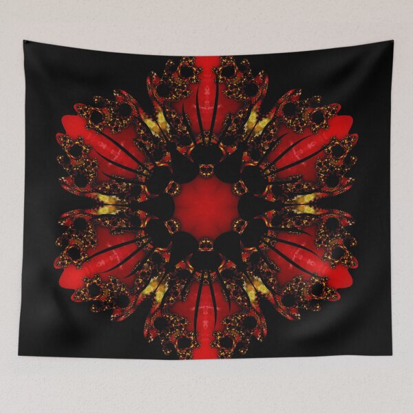 Item preview, The Ruby Flame Broach designed and sold by owlspook.