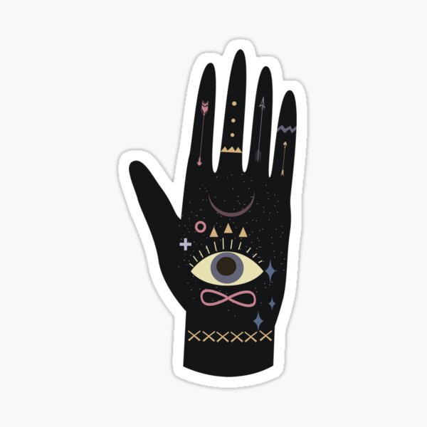 Palm Reader Sticker