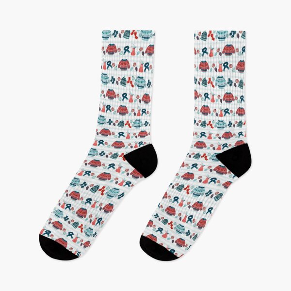 Item preview, Winter Christmas Essentials Seamless Pattern designed and sold by mchristyani.