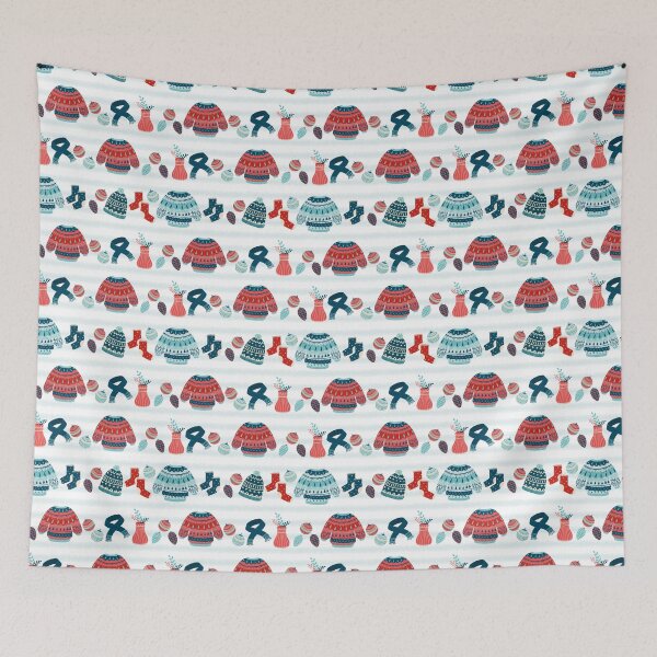 Item preview, Winter Christmas Essentials Seamless Pattern designed and sold by mchristyani.