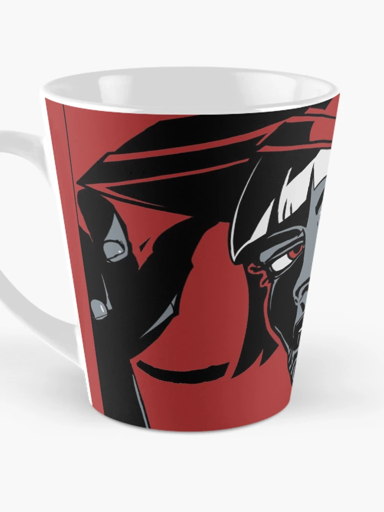 Imagen 3 de 4, Taza de café con la obra Rojo "R R R R R", diseñada y vendida por megalon-gaming.