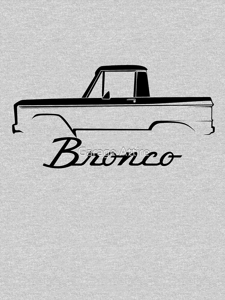 Ford Bronco Sweatshirt 5X Heather Gray