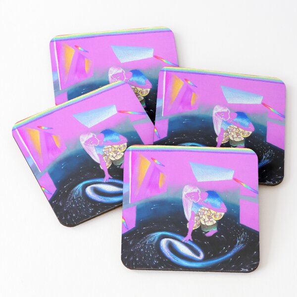 Item preview, Exhibition in a Glass Bottom Starship designed and sold by Meredith Rose Paintings.