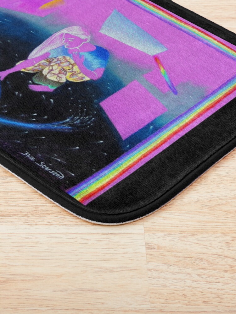 Alternate view of Exhibition in a Glass Bottom Starship Bath Mat