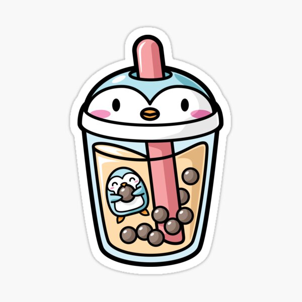 Bubble Tea Drink Sticker – Unicorn Eclipse