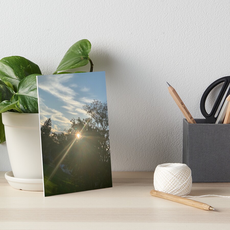 Item preview, Art Board Print designed and sold by roundtrt.