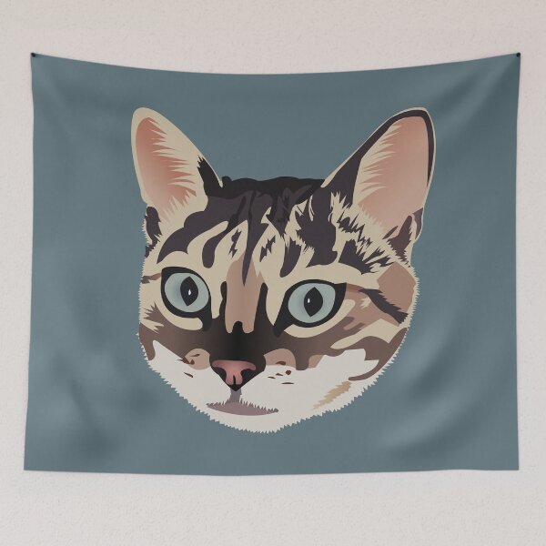 Artikelvorschau, Süße Bengalkatze entworfen und verkauft von KCPetPortraits.