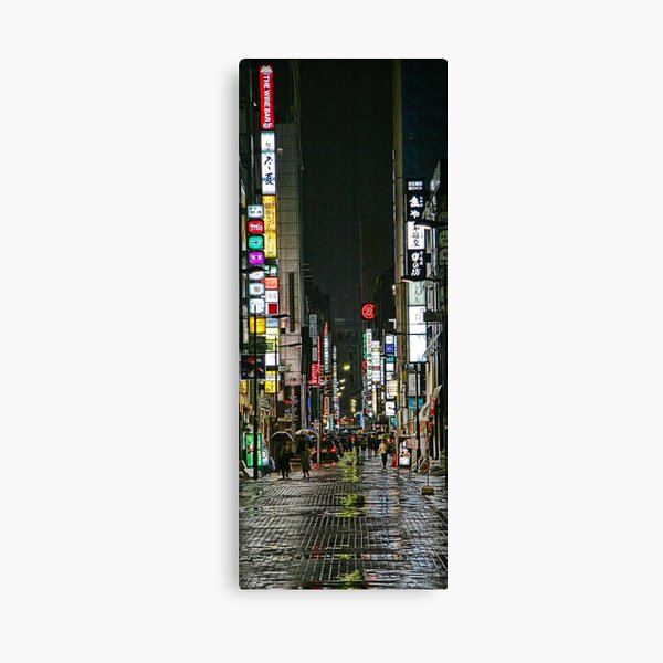 Tokyo Vertical Canvas Print