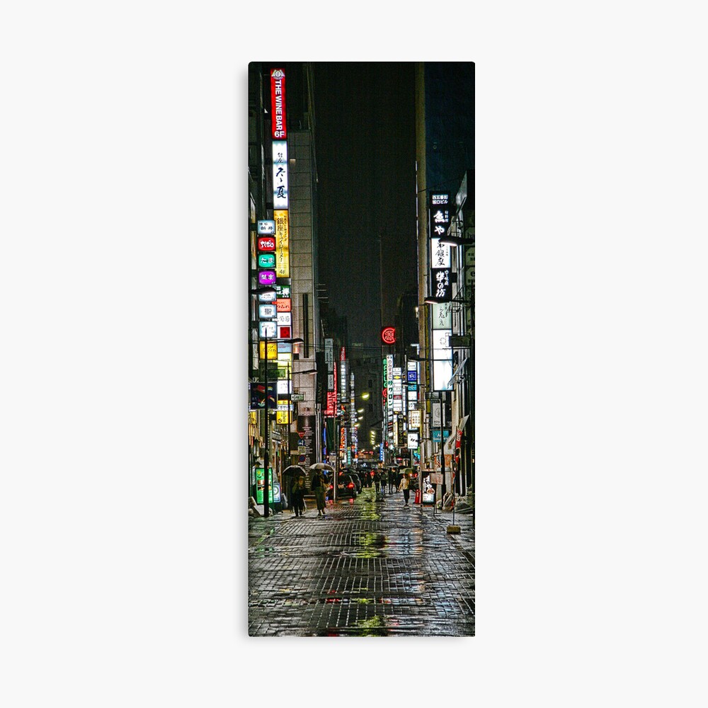 Tokyo Vertical Canvas Print