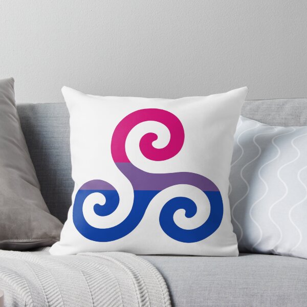 Item preview, Bisexual Pride Teen Wolf Triskelion designed and sold by LeeTheNerd.
