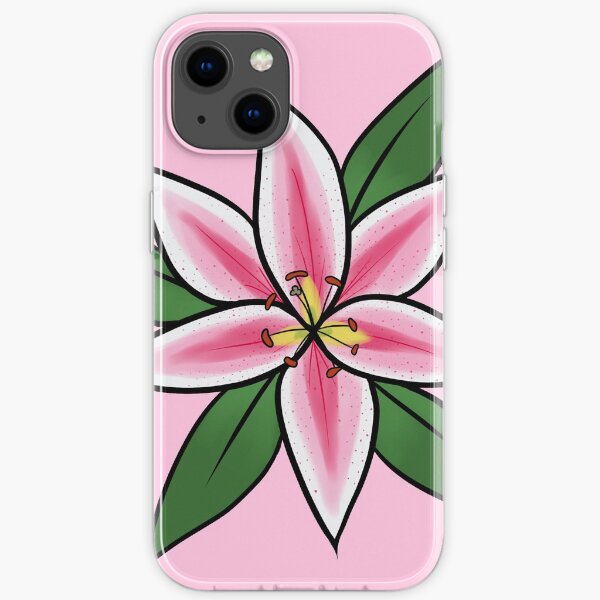Stargazer Lily iPhone Soft Case