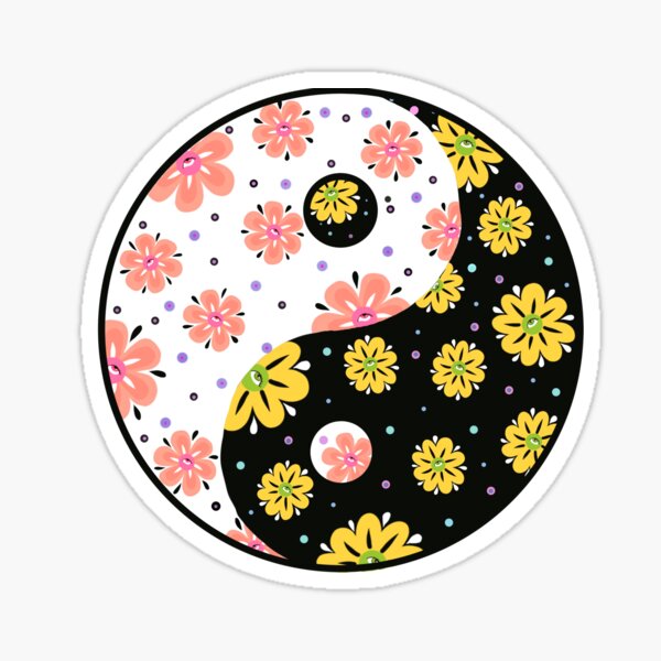 Yin Yang Sticker