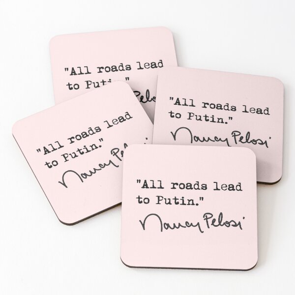 Item preview, All roads lead to Putin - Nancy Pelosi  designed and sold by Thelittlelord.