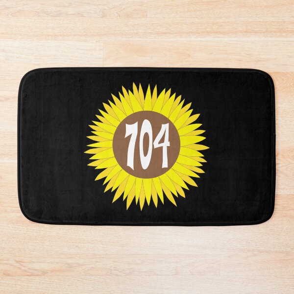 Item preview, Hand Drawn North Carolina Sunflower 704 Area Code designed and sold by itsrturn.