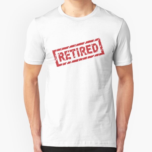 officially retired Slim Fit T-Shirt