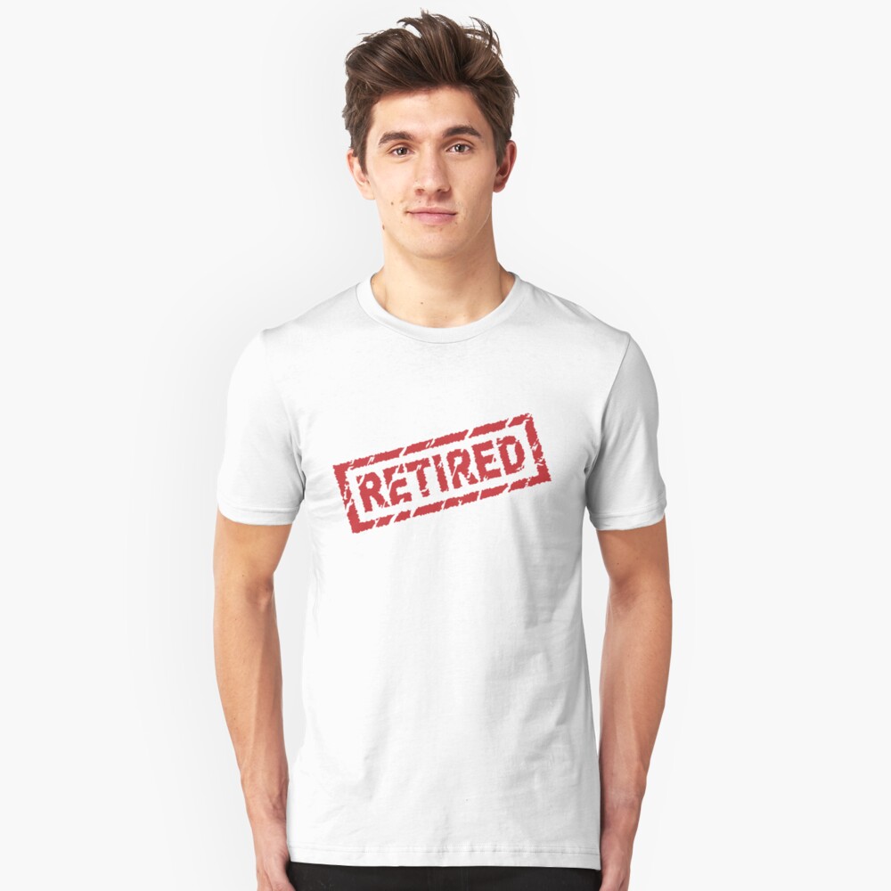 officially retired Slim Fit T-Shirt