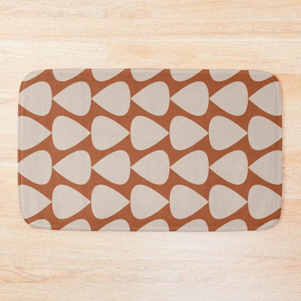 Item preview, Plectrum Pattern in Putty and Terracotta designed and sold by kierkegaard.