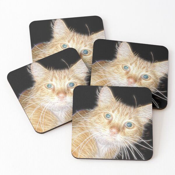 Item preview, Fractal Kitty Jack the Cat by Orikall designed and sold by HippieWorks.