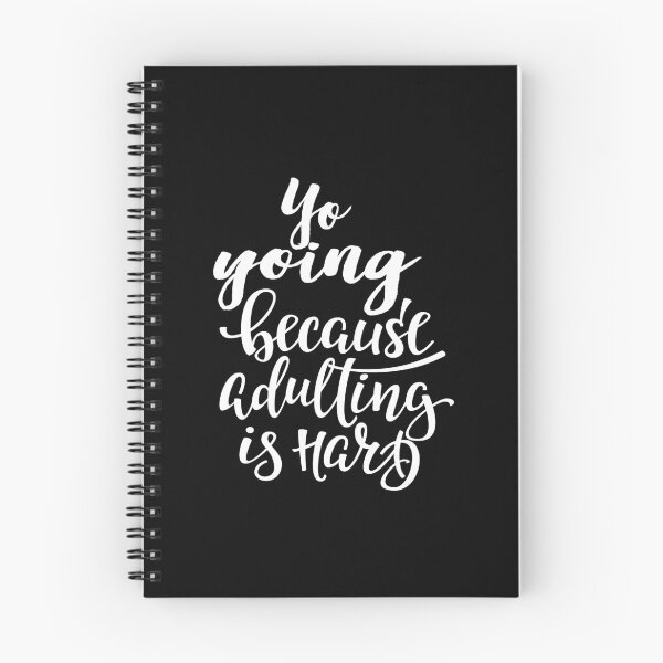 Item preview, Yo-yoing Because Adulting Is Hard designed and sold by ProjectX23.