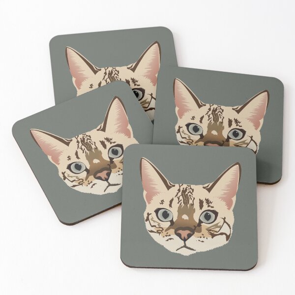 Artikelvorschau, Entzückende Bengalkatze entworfen und verkauft von KCPetPortraits.