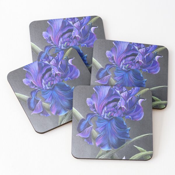 Item preview, Blue Iris designed and sold by Moya Deacon Radley.