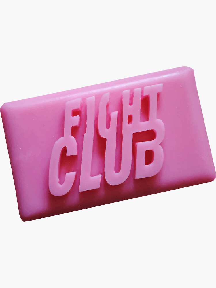 “The Fight-Club” Sticker for Sale by AngHellic | Redbubble