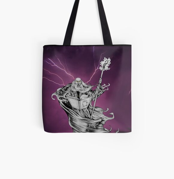 Decay of a Wizard All Over Print Tote Bag