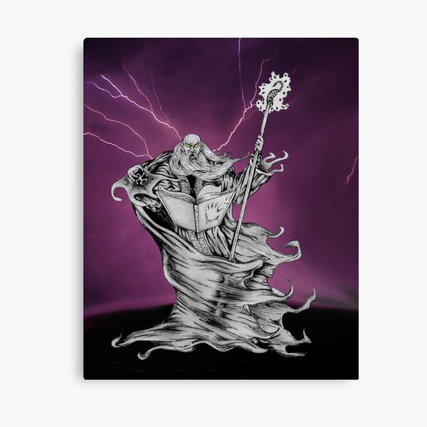 Decay of a Wizard Canvas Print
