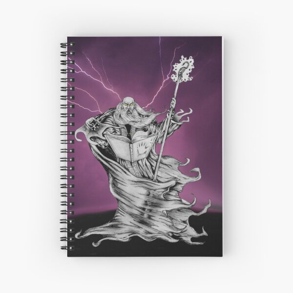 Decay of a Wizard Spiral Notebook