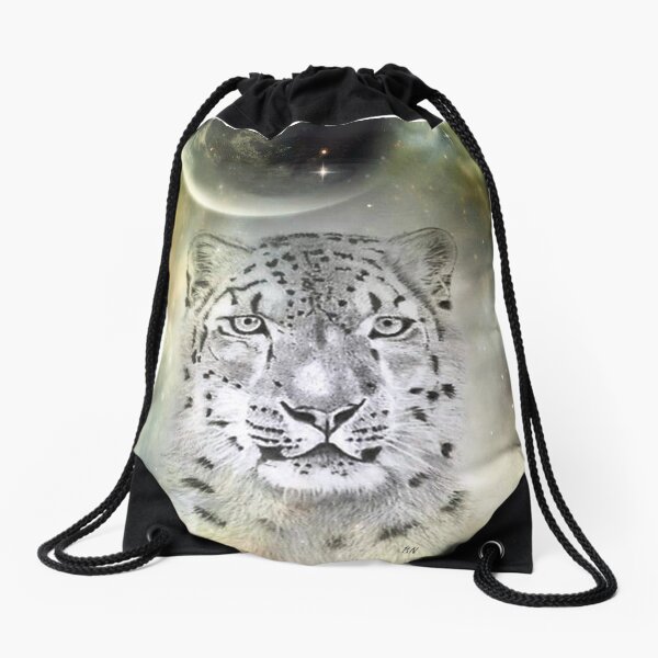 Aus dieser Welt Snow Leopard Turnbeutel