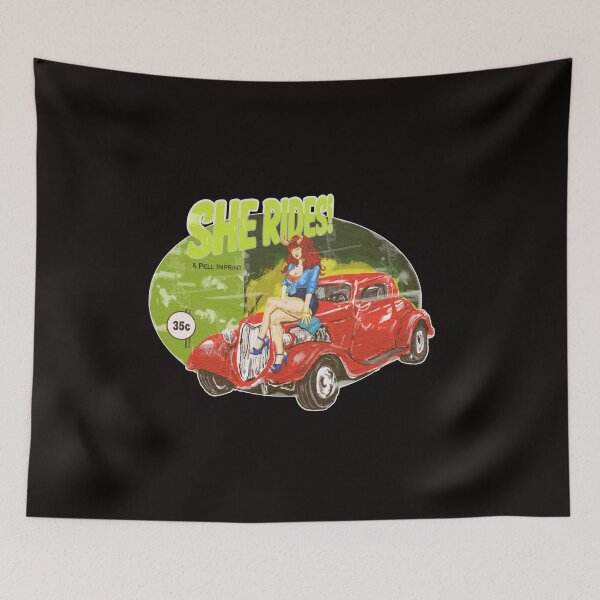 Item preview, She Rides ! designed and sold by SilentlyRob668.