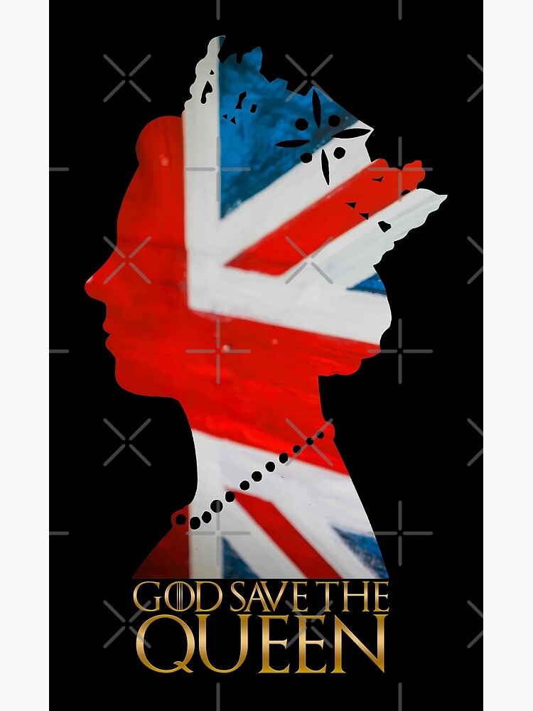 Disover God save the Queen Premium Matte Vertical Poster