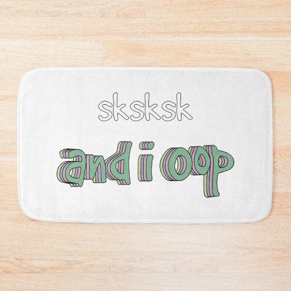 Item preview, SKSKSK and i oop designed and sold by MiSou Shop.