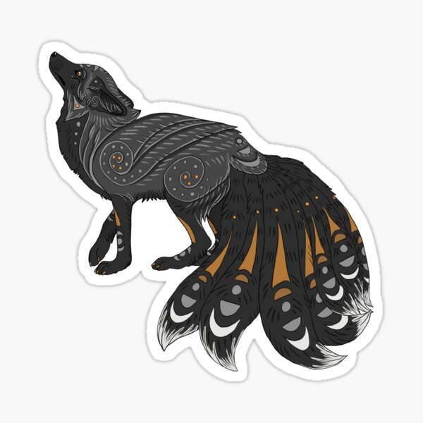 Item preview, Kitsune designed and sold by Corvola Creations.
