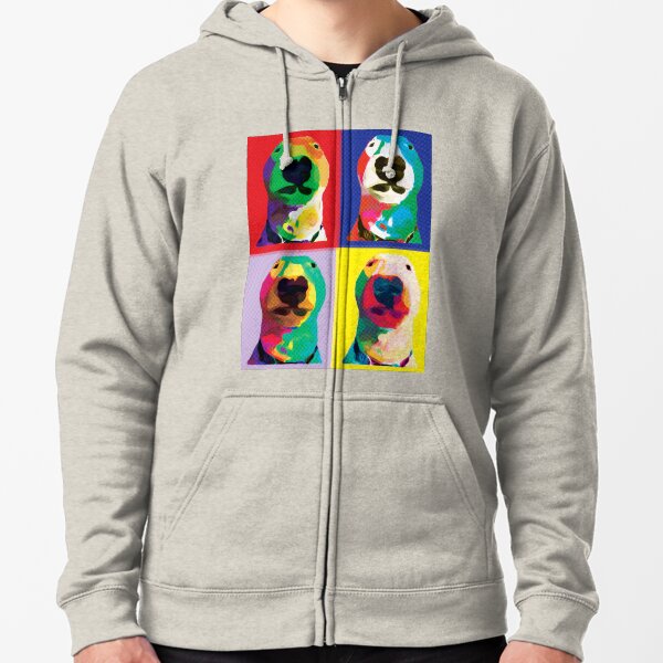 @PupperNelson: Pop Art Zipped Hoodie