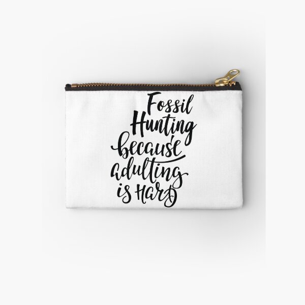 Item preview, Fossil Hunting Because Adulting Is Hard designed and sold by ProjectX23.